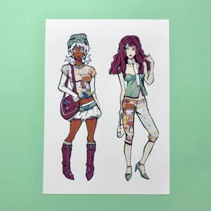 Besties Art Print