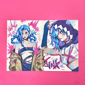 Jinxed 5" x 7" Art Print image 1