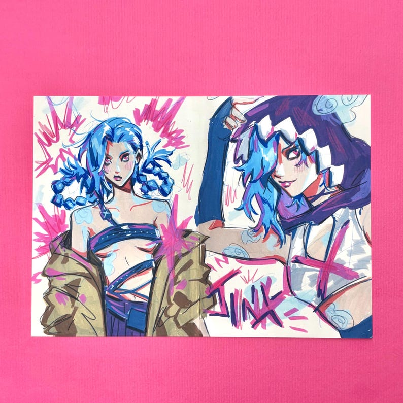 Jinxed 5" x 7" Art Print image 1