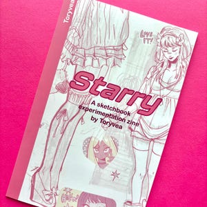 Starry 2024 Sketchbook Art Book