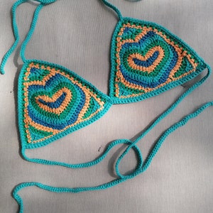 Sweetheart Bikini Top Crochet Pattern Guide - Etsy UK