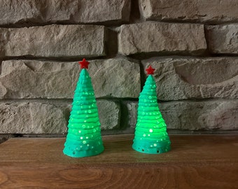 LED-Tea Light Christmas Tree Candle Holder [3D-Printed]