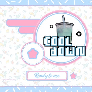 Animated Cool down ( 2 ) emote | Stream emote | Twitch | Youtube | Discord