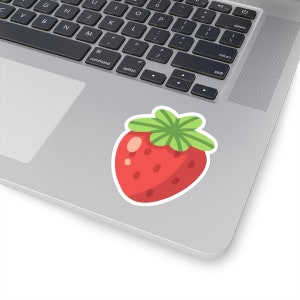 Strawberry Sticker, summer sticker, juicy berry, strawberry, farm, kindle sticker, berry lover, adorable strawberry sticker, berry good