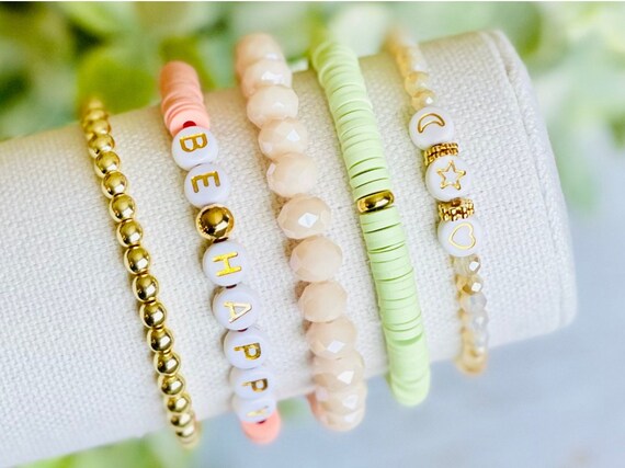 Etsy personalized deals bracelets