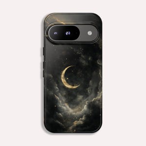 Celestial Stars And Moon Phone Case For Google Pixel 9 Pro XL, Pixel 8 Case Pixel 7 6 5 4 3