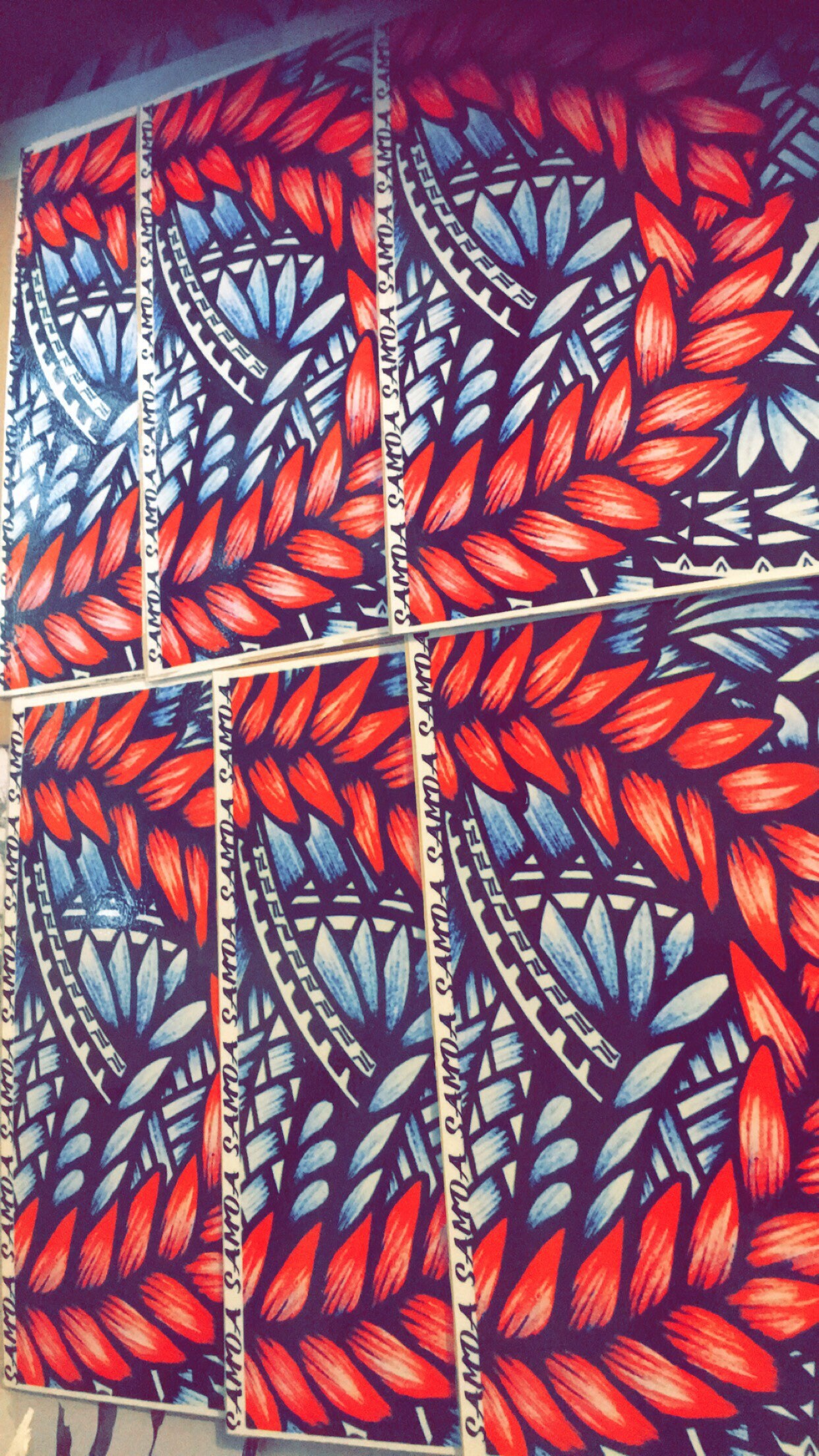 Polynesian Table Mats samoa Table Mats Etsy