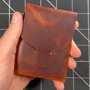 Stitch-less Leather Wallet Pattern: 'the Fix Wallet' PDF (instant ...