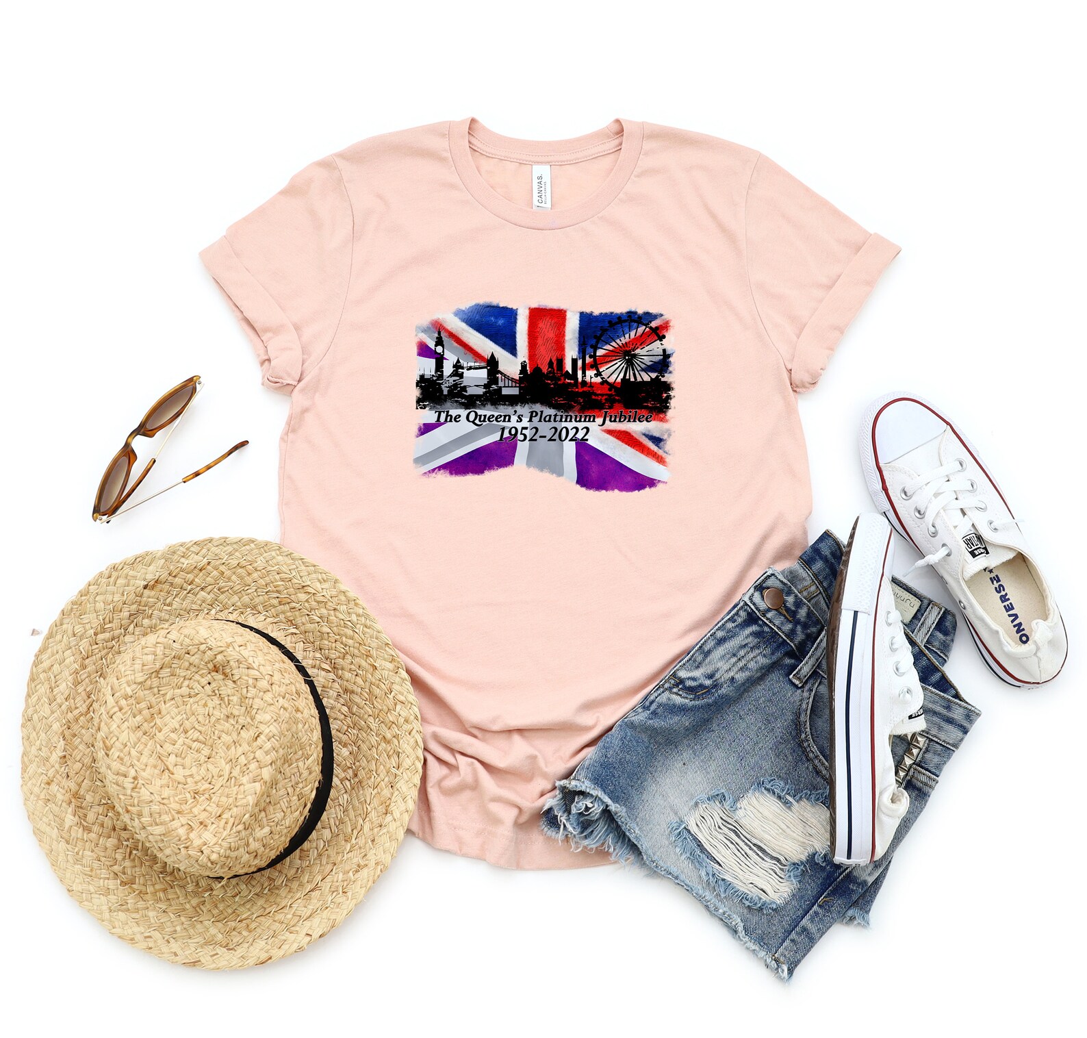 The Queens Platinum Jubilee Shirt Royal Jubilee Shirt Queens Etsy