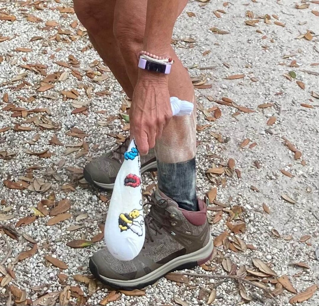 Sulfur Sox. Natural Bug Repellent, Hiking, Camping. Keeps Chiggers