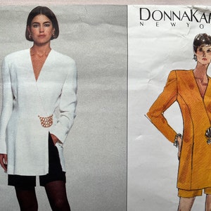 Vogue Pattern, Donna Karan American Designer, #2700/sizes 12-14-16, Jacket and Shorts
