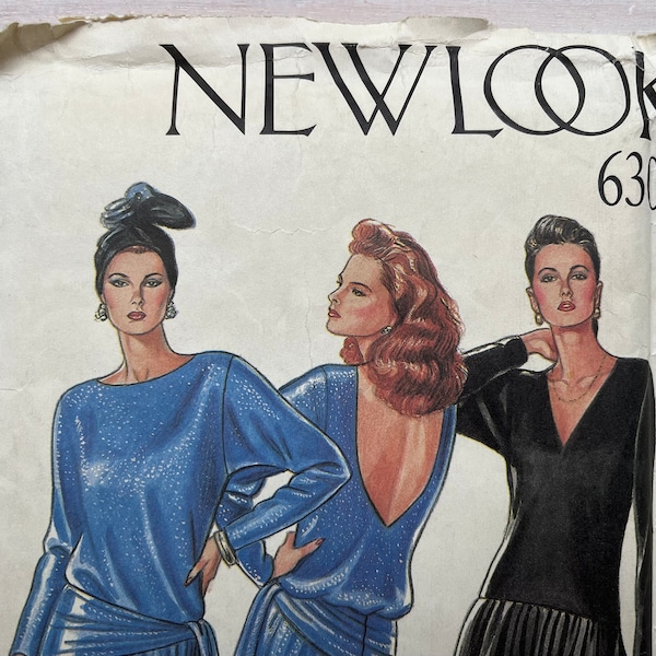 New Look Pattern, English Pattern Co, #6302/six in one size, Misses' Dress