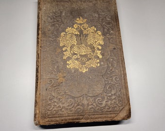 Bok, prisbelönta essäer om sabbatens världsliga fördelar, Presbyterian Board of Publication, 1853, antik
