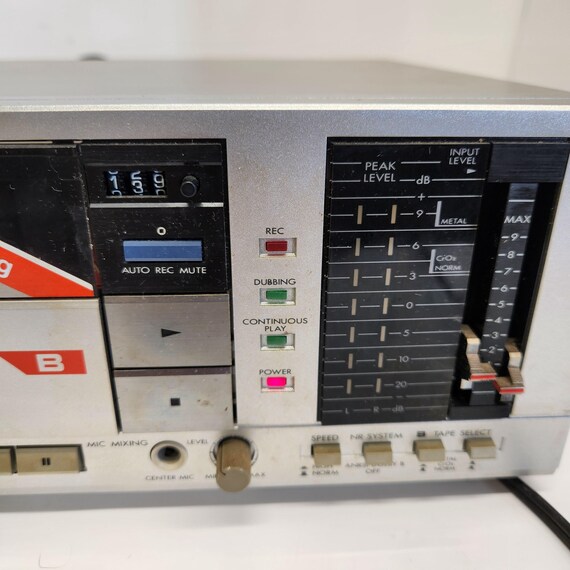 Double Transport Cassette Deck, JVC KD-W5, 1982- 1984, Vintage - Etsy