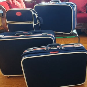 ヴィンテージ スカイウェイ ラゲッジ 4 個セット