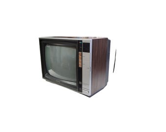 テレビ、エマーソン ECR 1350、ブラウン管テレビ、1990年製