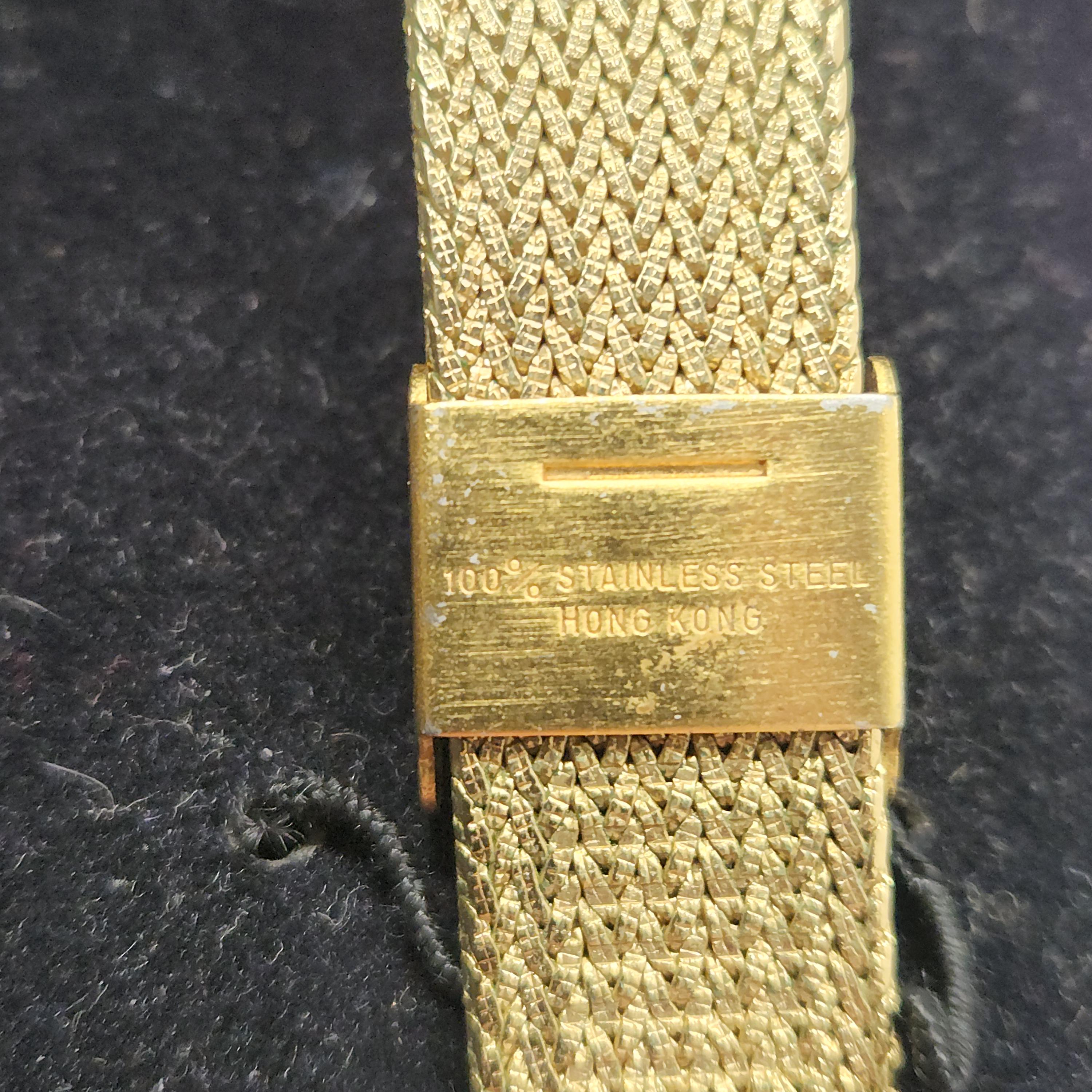 Watch, Lucien Piccard, Dufonte, Stainless Steel, Gold Coloured