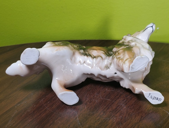 ヴィンテージ ボーダーコリー 陶器製犬置物 - Etsy 日本