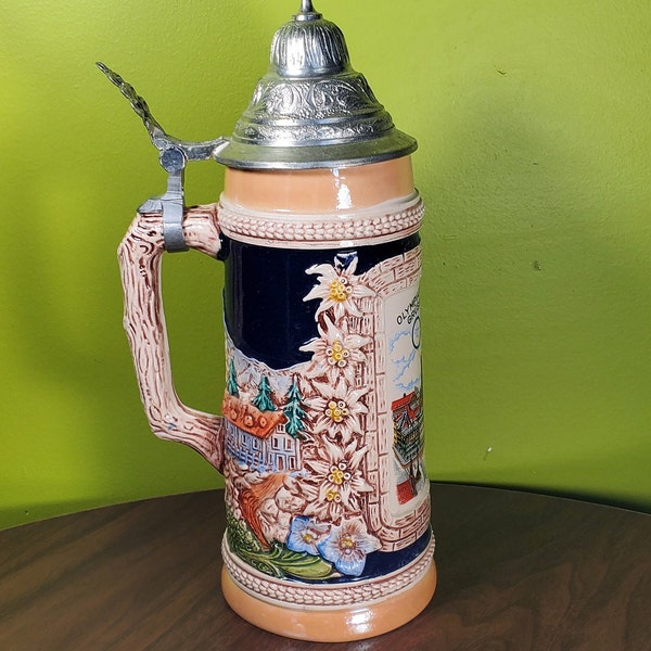 Ceramic Beer Stein Etsy