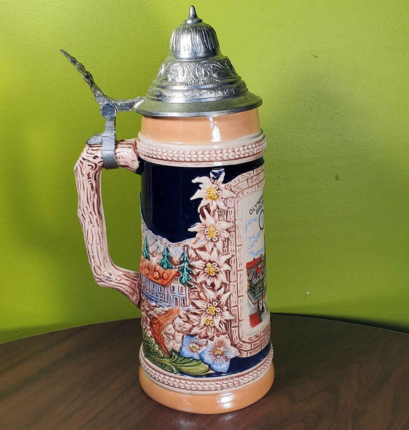 Tutto per il Cucito, Boccale di birra con bordino dorato 22 oz vendita
