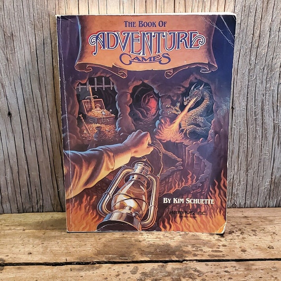 Book, 'book of Adventure Games' - Kim Schuette, Interactive