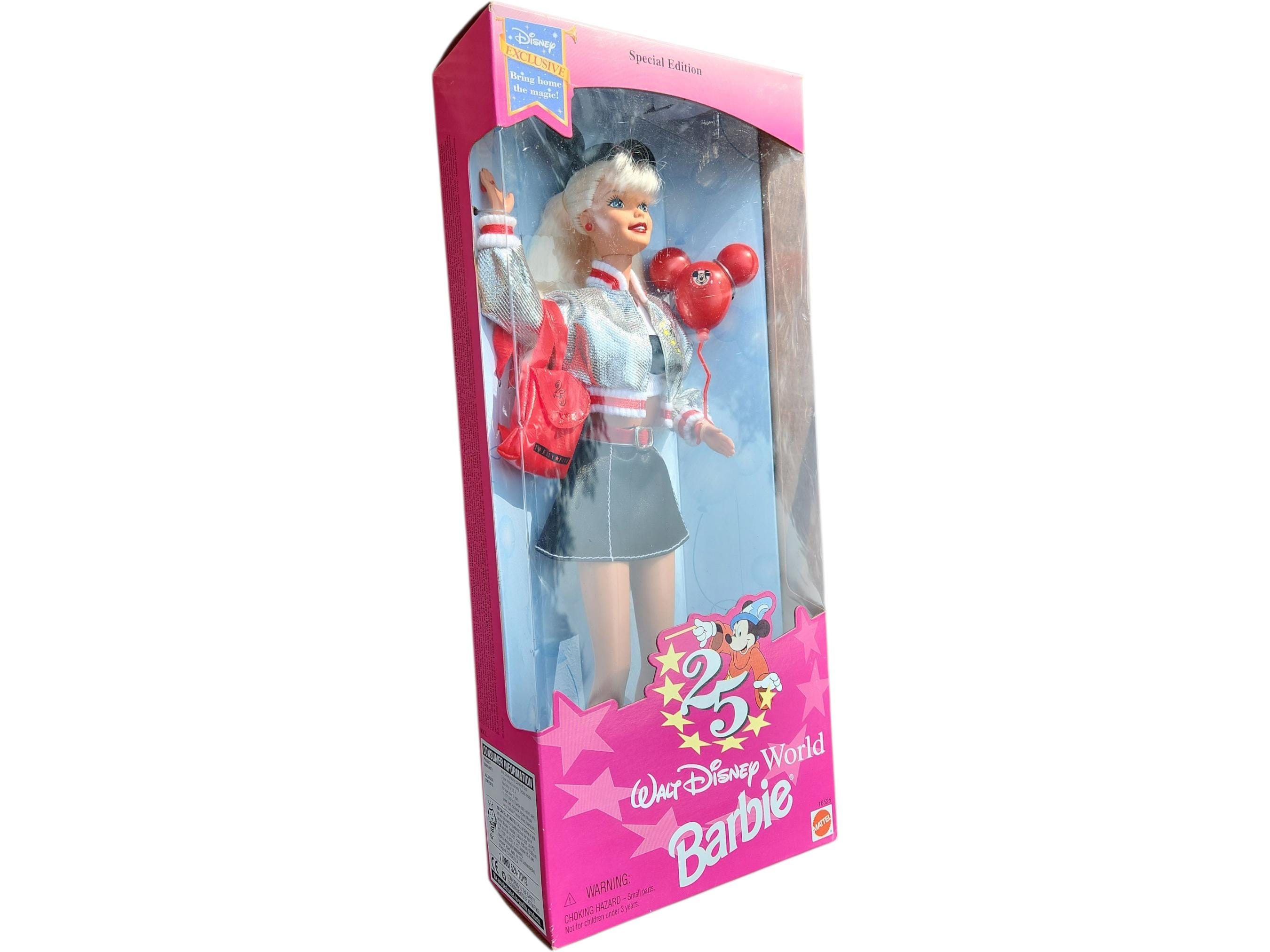 Doll, Barbie, Walt Disney World, 25 Year Anniversary, Mattel, 1996