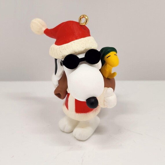 SNOOPY - ふっさんチャーリーブラウン、ジョークールオーナメント クリスマスツリーのオーナメント、スヌーピー・ジョー・クール