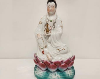 陶器製ヴィンテージ観音 - Etsy 日本