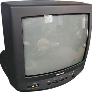 テレビ、ブラウン管、Samsung TXM1367、レトロゲームテレビ