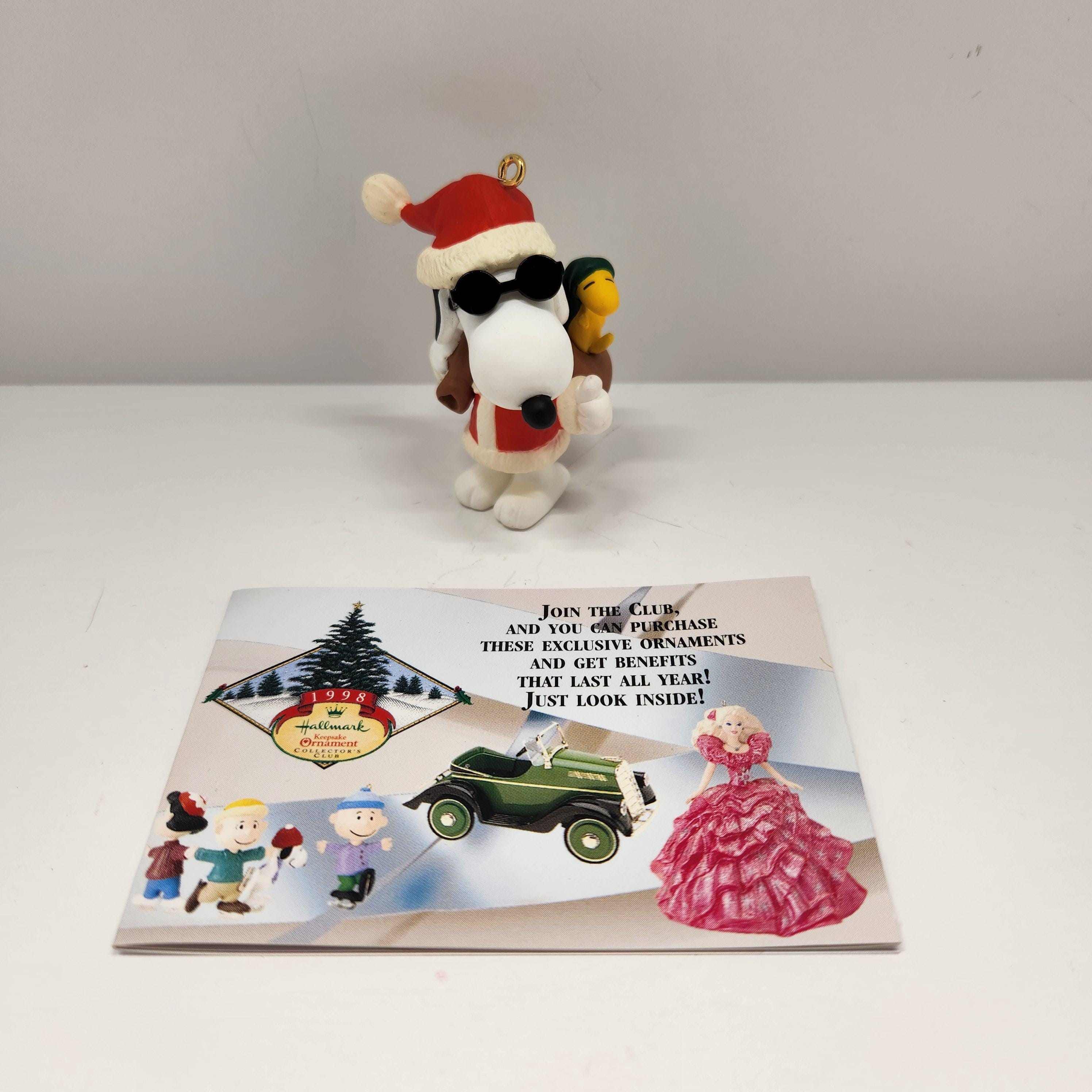 SNOOPY - ふっさんチャーリーブラウン、ジョークールオーナメント クリスマスツリーのオーナメント、スヌーピー・ジョー・クール
