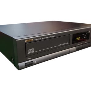 CD Player, Citizen JCD-4008, Compact Disc Player, Speakers Not Included, 1990&#39;s, Vintage