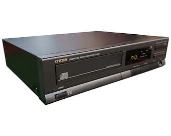 CD Player, Citizen JCD-4008, Compact Disc Player, Speakers Not