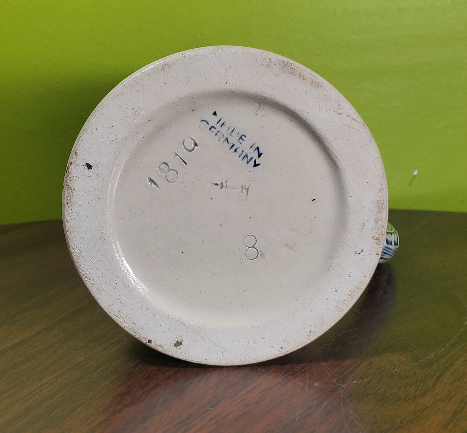 Vintage Ceramic German Beer Stein - 'froh Beim Bier Das