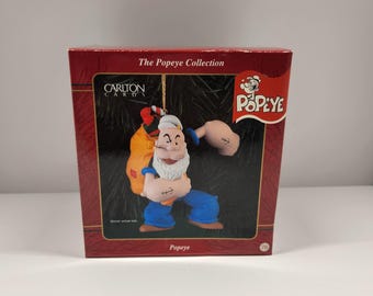 Ozdoba choinkowa, Popeye the Sailor, pamiątka Hallmark, retro, vintage