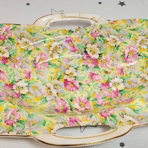 Vintage Ridgeway English Chinz Tray