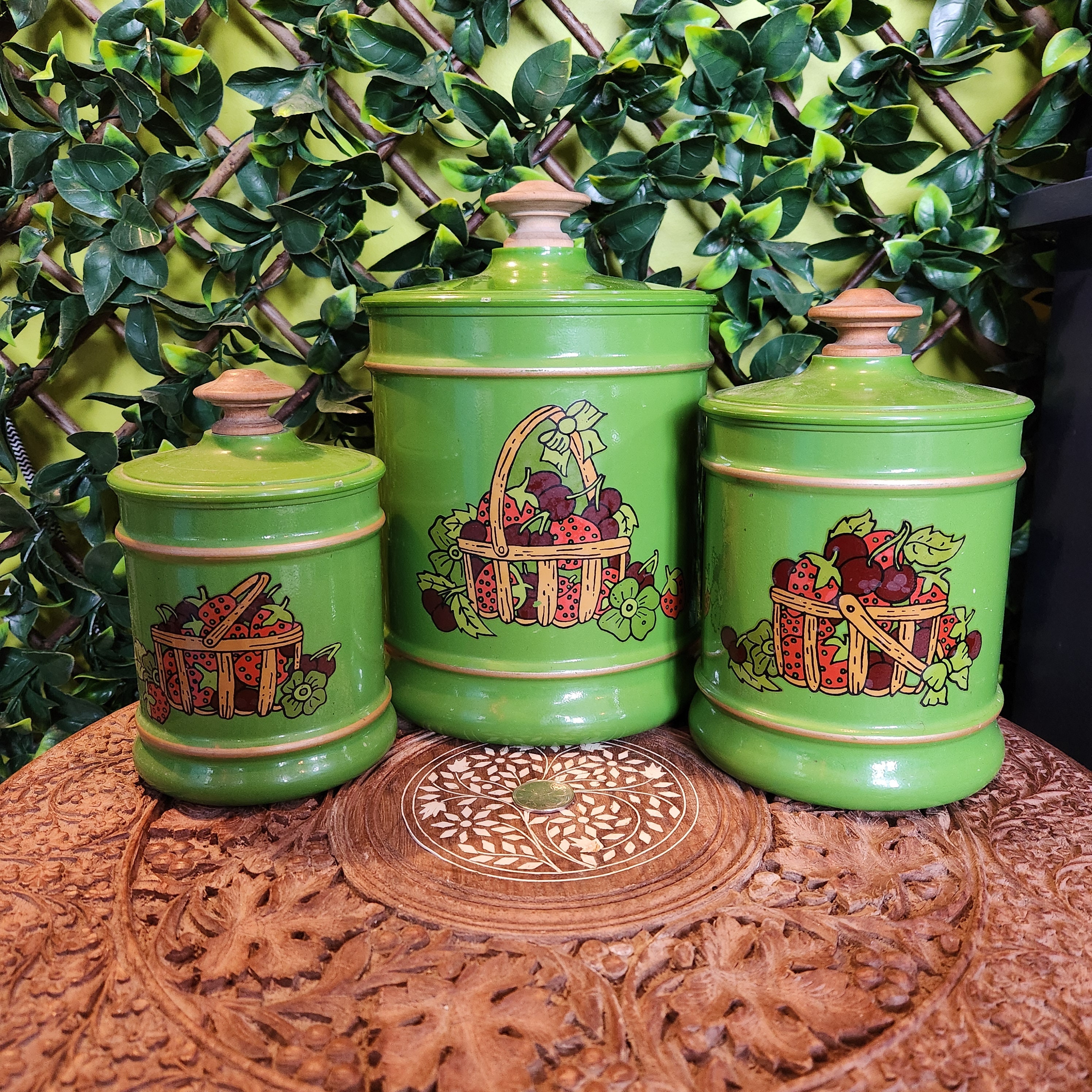 Kromex Cookie Canister - Etsy