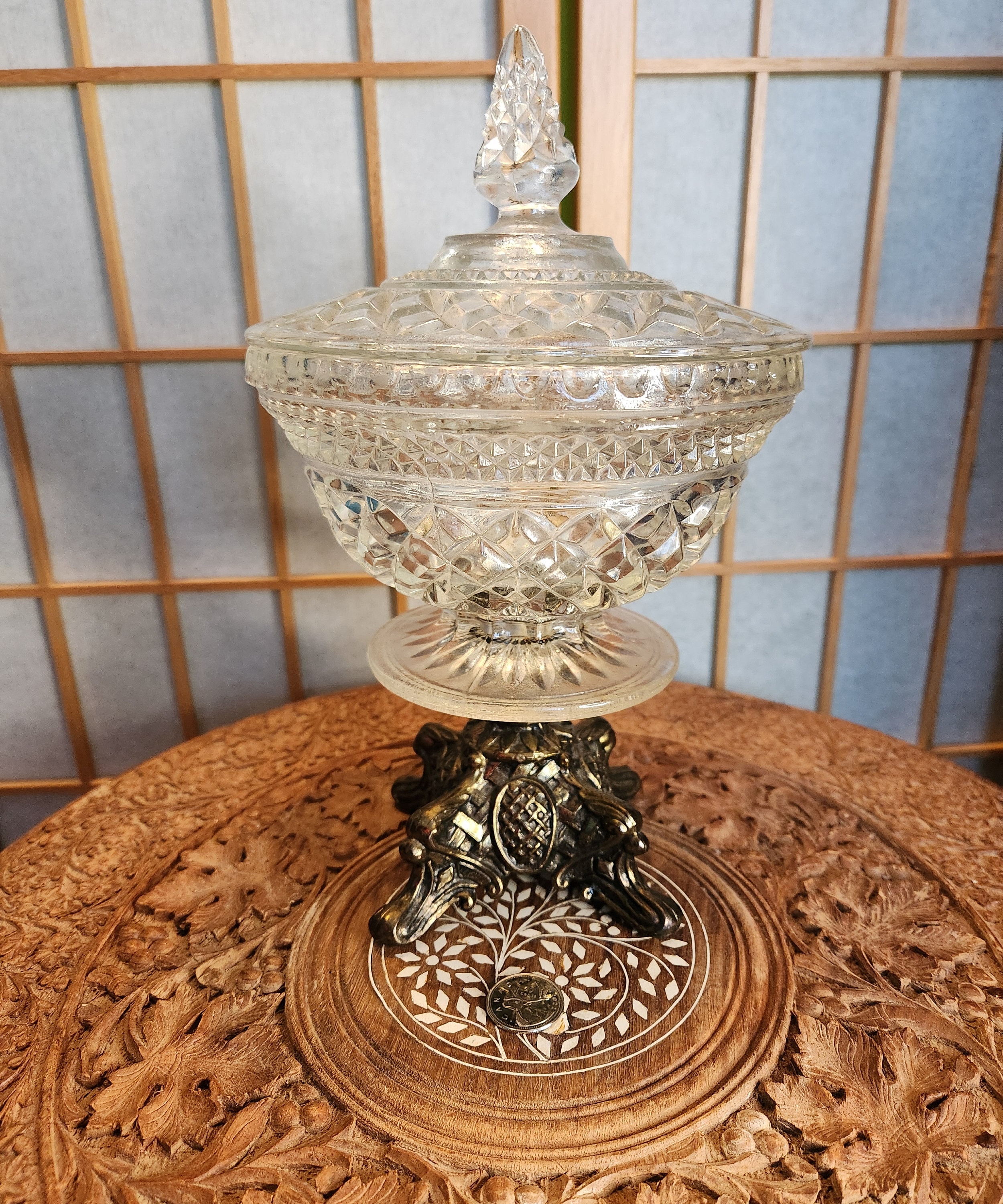 アンティーク雑貨 1974-82  Judaica Pin Dish Mint il_fullxfull.5765214992_at9f.jpg
