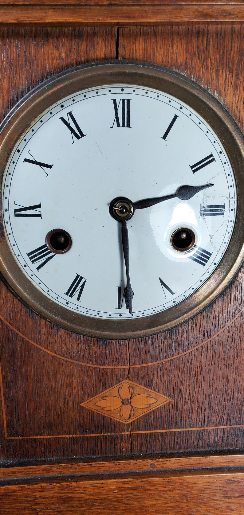 Antique Victorian Wooden Pendulum, Mantel, Tabletop, Clock Etsy