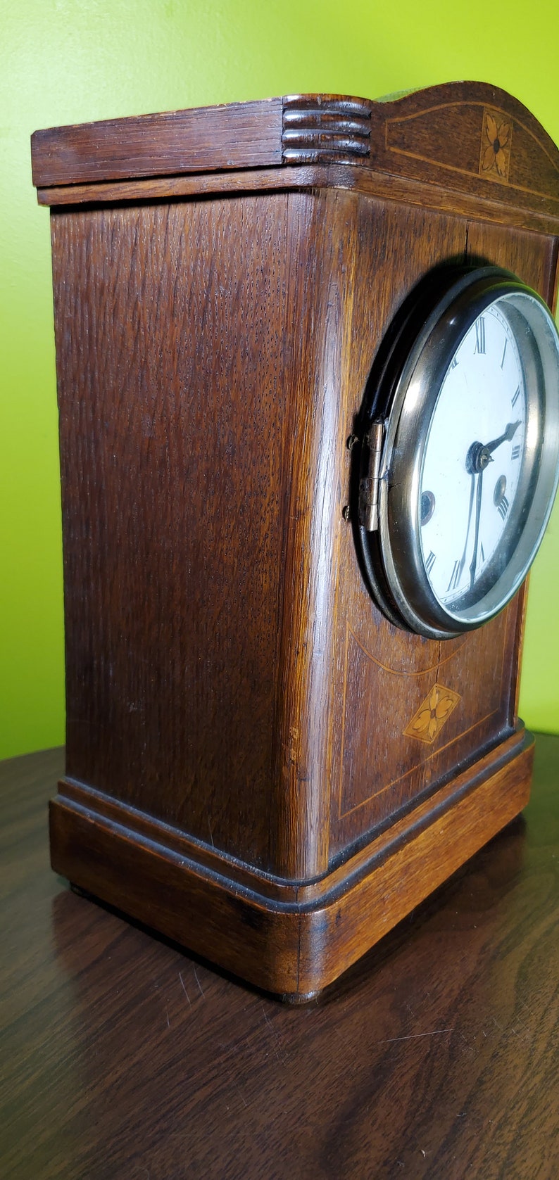 Antique Victorian Wooden Pendulum, Mantel, Tabletop, Clock Etsy