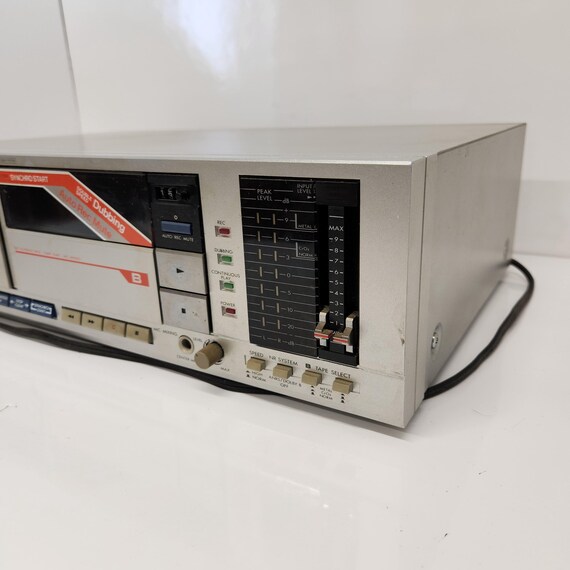 Double Transport Cassette Deck, JVC KD-W5, 1982- 1984, Vintage - Etsy