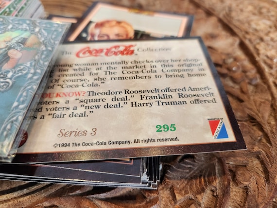 トレーディングカード、コカ・コーラ、1994-1995、セット