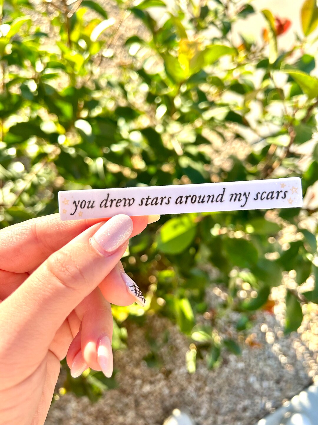You Drew Stars Around My Scars Cardigan Sticker Taylor Etsy