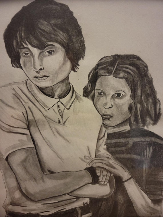 Eleven Stranger things sketch by rookiewatercolour17 on DeviantArt