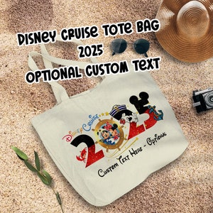 Disney Cruise-draagtas 2025 - visverlenger Pixie Dust-cadeau - aangepaste tekst - Cruise Swag