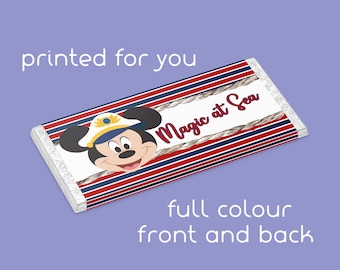 Involucri per cioccolatini Disney Cruise - Regalo Fish Extender (stampati)