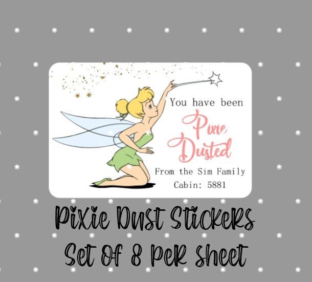Small Fairy Dust Drill Labels, DMC Diamond Painting Sticker for