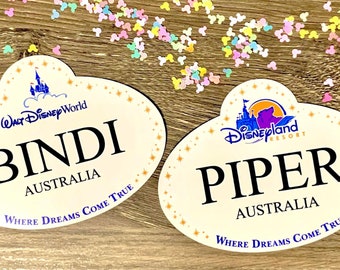 Personlig Disney Parks kryssningsmagnet – inspirerad av ensemblemedlemmar