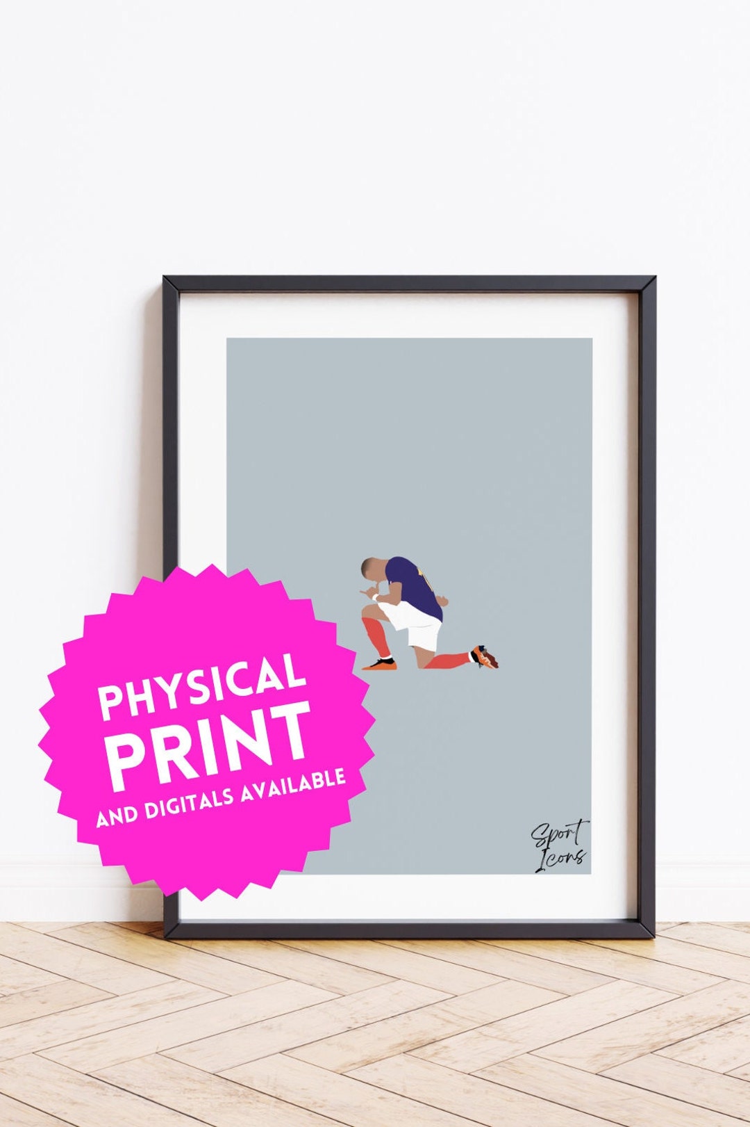 Kylian Mbappé Celebrations FIFA World Cup 22 Wall Print NOW Available