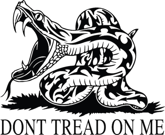 Dont Tread on Me - Etsy
