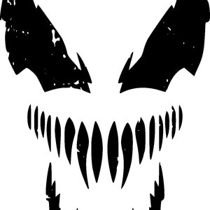 Sorriso de veneno angustiado SVG